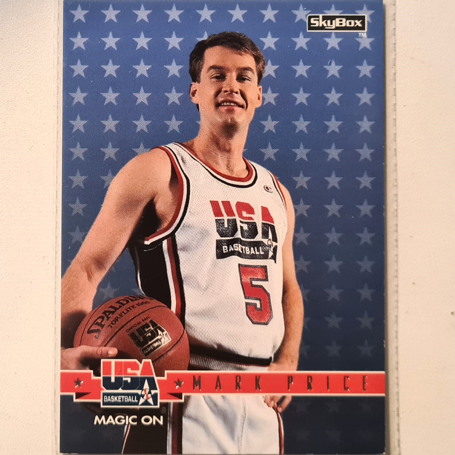 Mark Price 1994 Skybox USA Basketball Magic On #24 NBA Basketball Cleveland Cavaliers very good