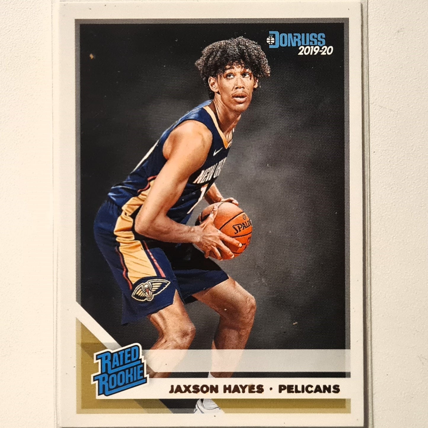 Jaxson Hayes 2019-20 Panini Donruss Rated Rookie RC #207 NBA Basketball New Orleans Pelicans Excellent Sleeved