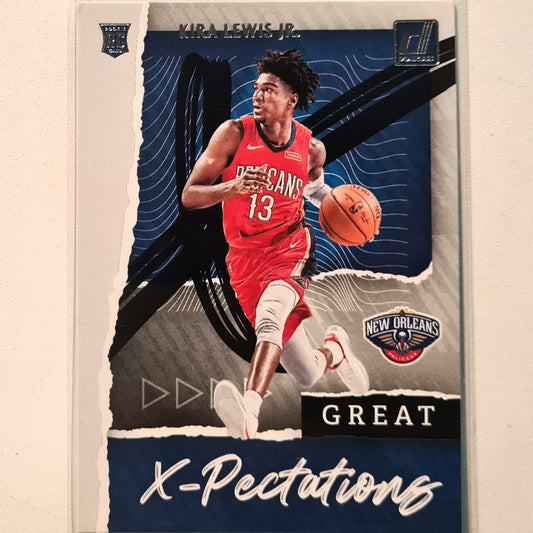 Kira Lewis Jr 2020-21 Panini Donruss  great x-pectations Rookie RC #13 NBA Basketball New Orleans Pelicans Excellent-Mint Sleeved