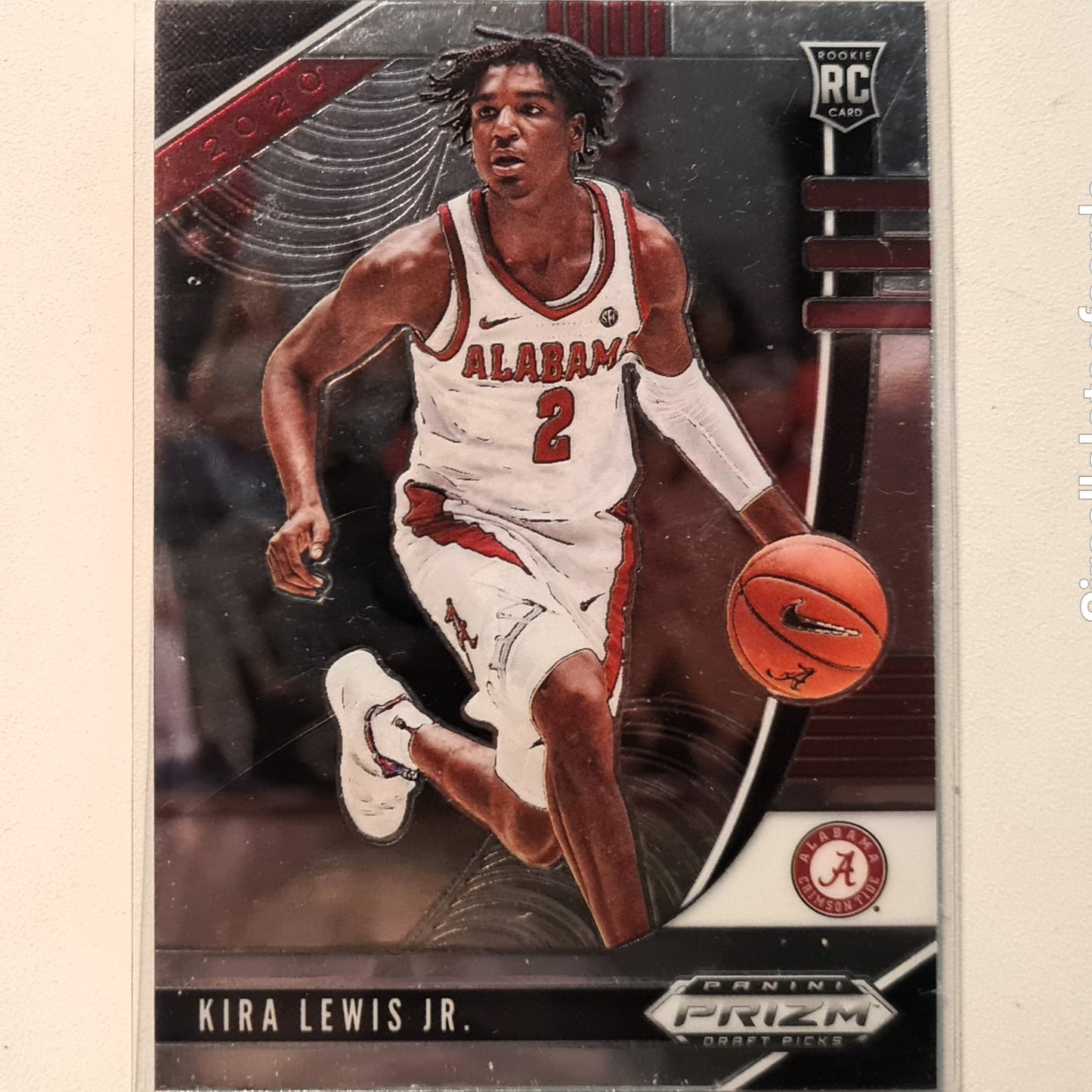 Kira Lewis Jr 2020-21 Panini Prizm Draft Picks Rookie RC #64 NBA Basketball New Orleans Pelicans Alabama Excellent-Mint Sleeved