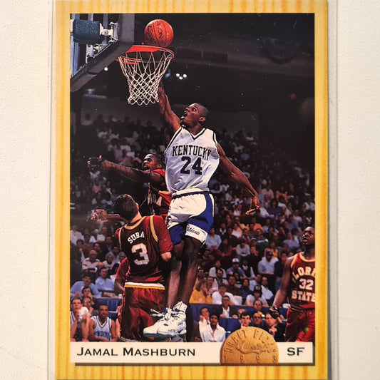 Jamal Mashburn 1993 Classic Draft Picks Rookie RC #3 NBA Basketball Kentucky Excellent/mint Sleeved