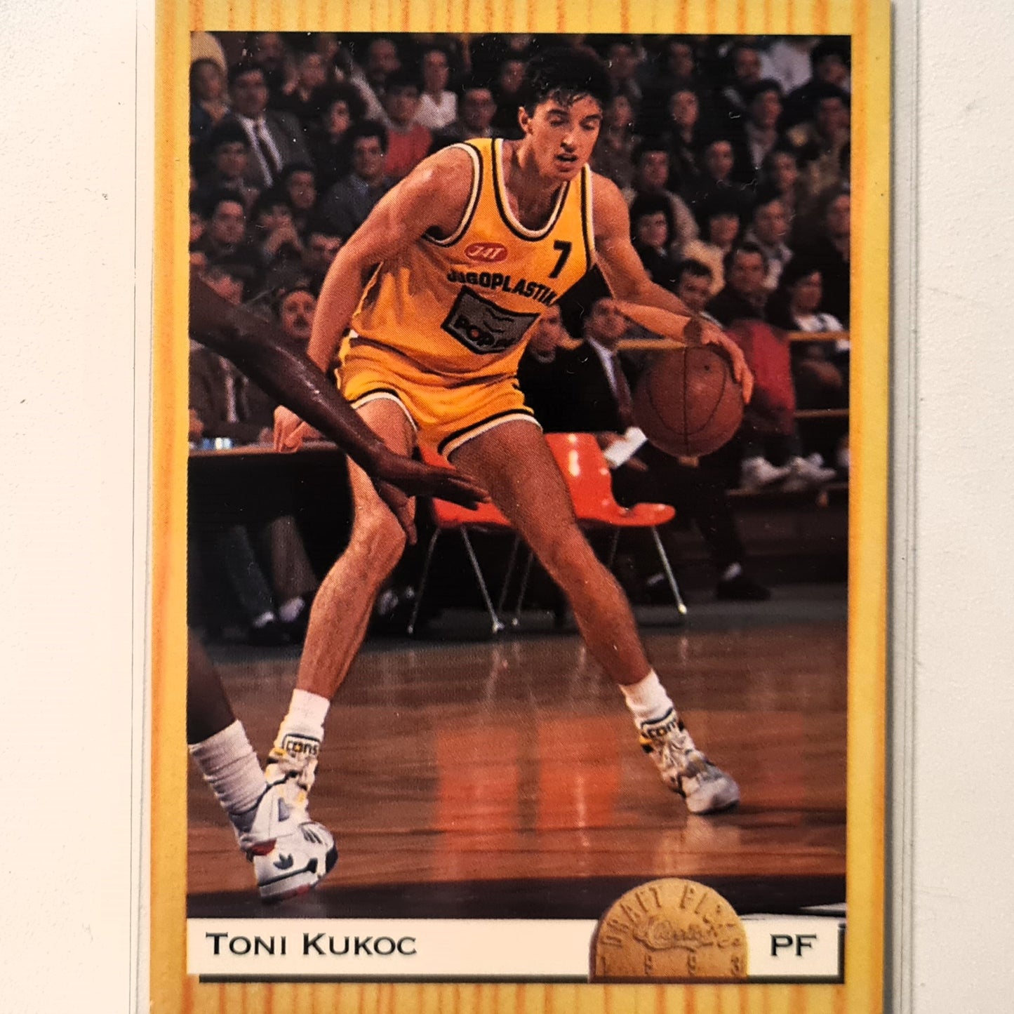 Toni Kukoc 1993 Classic Draft Picks Rookie RC #10 NBA Basketball Benetton/Chicago Bulls Excellent/mint  Sleeved