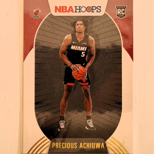 Precious Achiuwa 2020-21 Panini NBA Hoops Rookie RC Winter Edition #210 NBA Basketball Miami Heat excellent/mint Sleeved