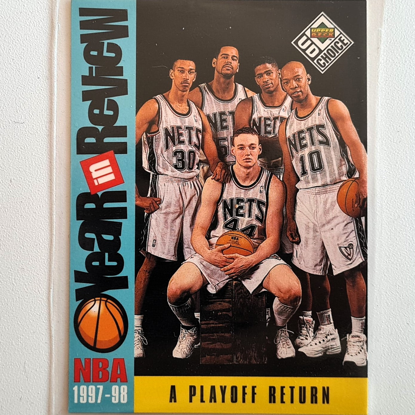 Sam Cassell 1998 Upper-Deck a playoff return #194 NBA Basketball New Jersey Nets excellent Sleeved