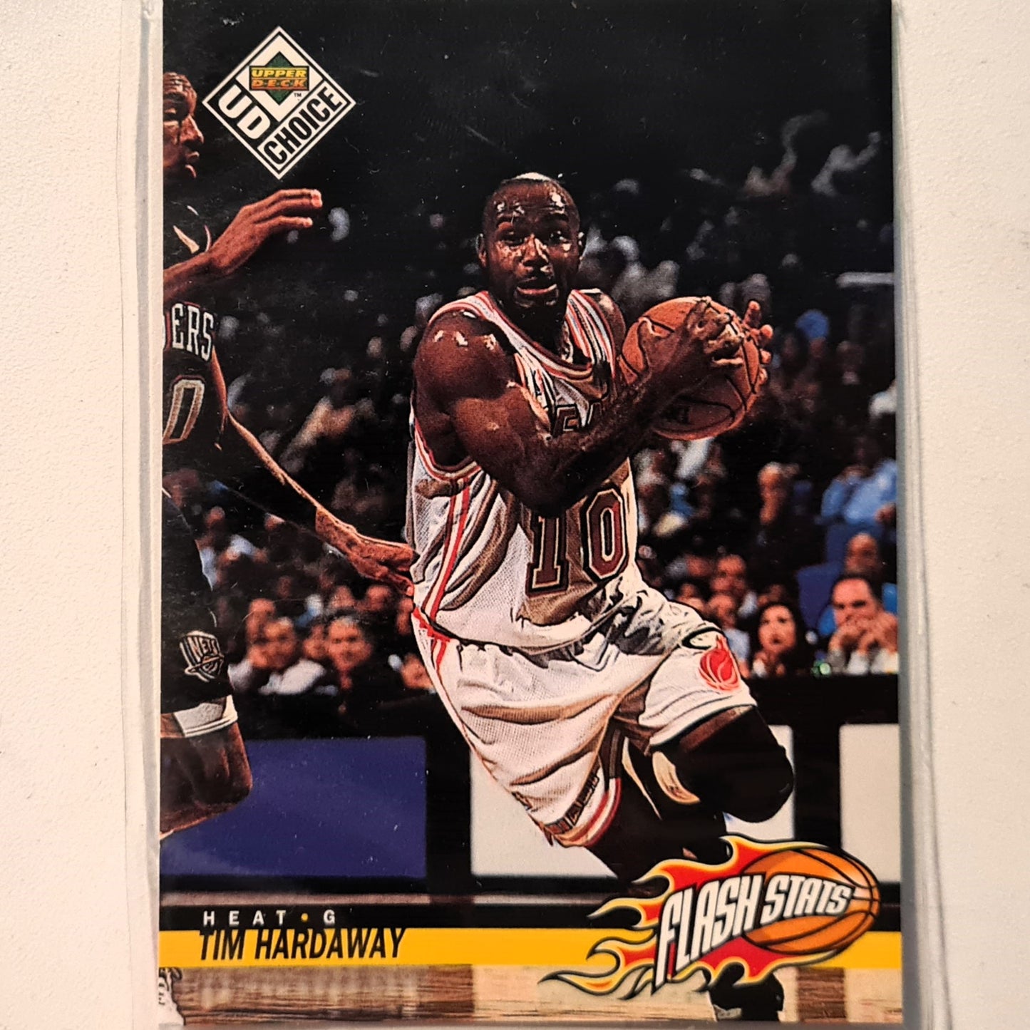 Tim Hardaway 1998 Upper-Deck Flash Stats #169 NBA Basketball Miami heat excellent Sleeved