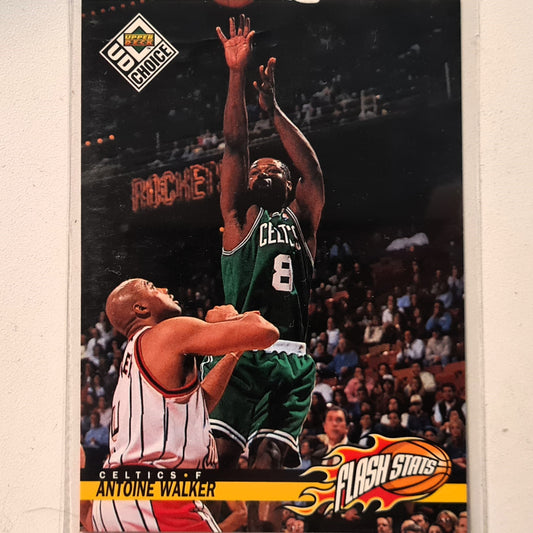 Antoine Walker 1998 Upper-Deck Flash Stats #157 NBA Basketball Boston Celtics excellent Sleeved