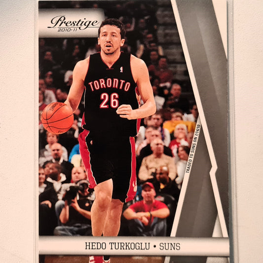 Hedo Turkoglu 2010-11 Panini Prestige #111 NBA Basketball Toronto Raptors Excellent Sleeved