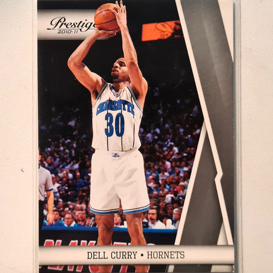 Dell Curry 2010-11 Panini Prestige #125 NBA Basketball Charlotte Hornets Excellent Sleeved