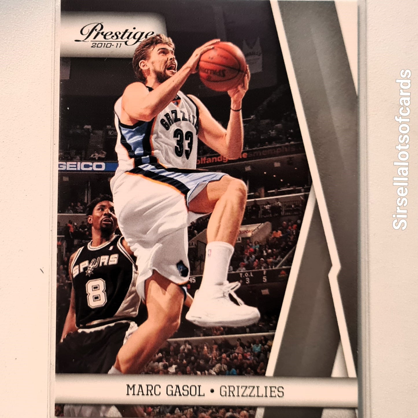 Marc Gasol 2010-11 Panini Prestige #53 NBA Basketball Memphis Grizzlies Excellent Sleeved