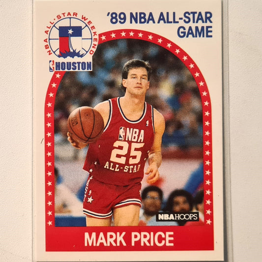 Mark Price 1989 NBA Hoops all star game #28 NBA Basketball Cleveland Cavaliers Excellent sleeved