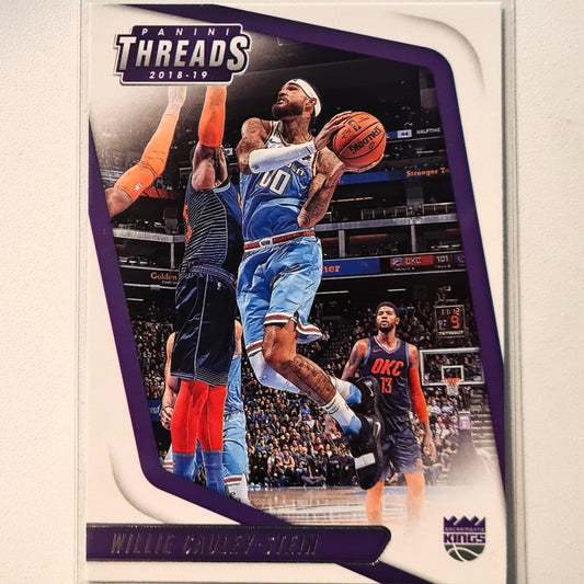 Willie Cauley-Stein 2018-19 Panini Threads #42 NBA Basketball Sacramento Kings Excellent sleeved