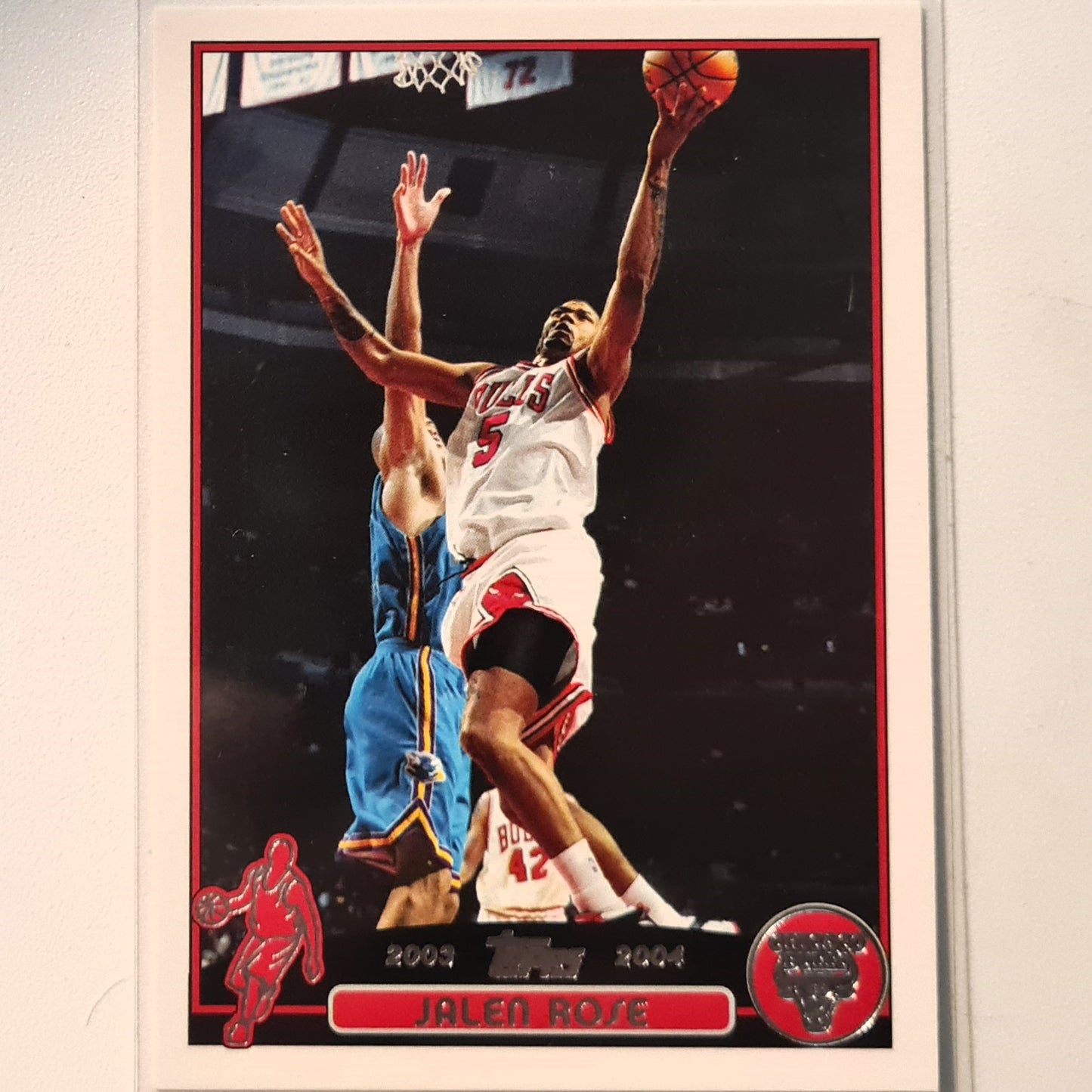 Jalen Rose 2003 Topps  #54 NBA Basketball Chicago Bulls Excellent sleeved