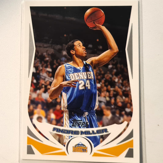 Andre Miller 2004 Topps #40 NBA Basketball Denver Nuggets Excellent sleeved