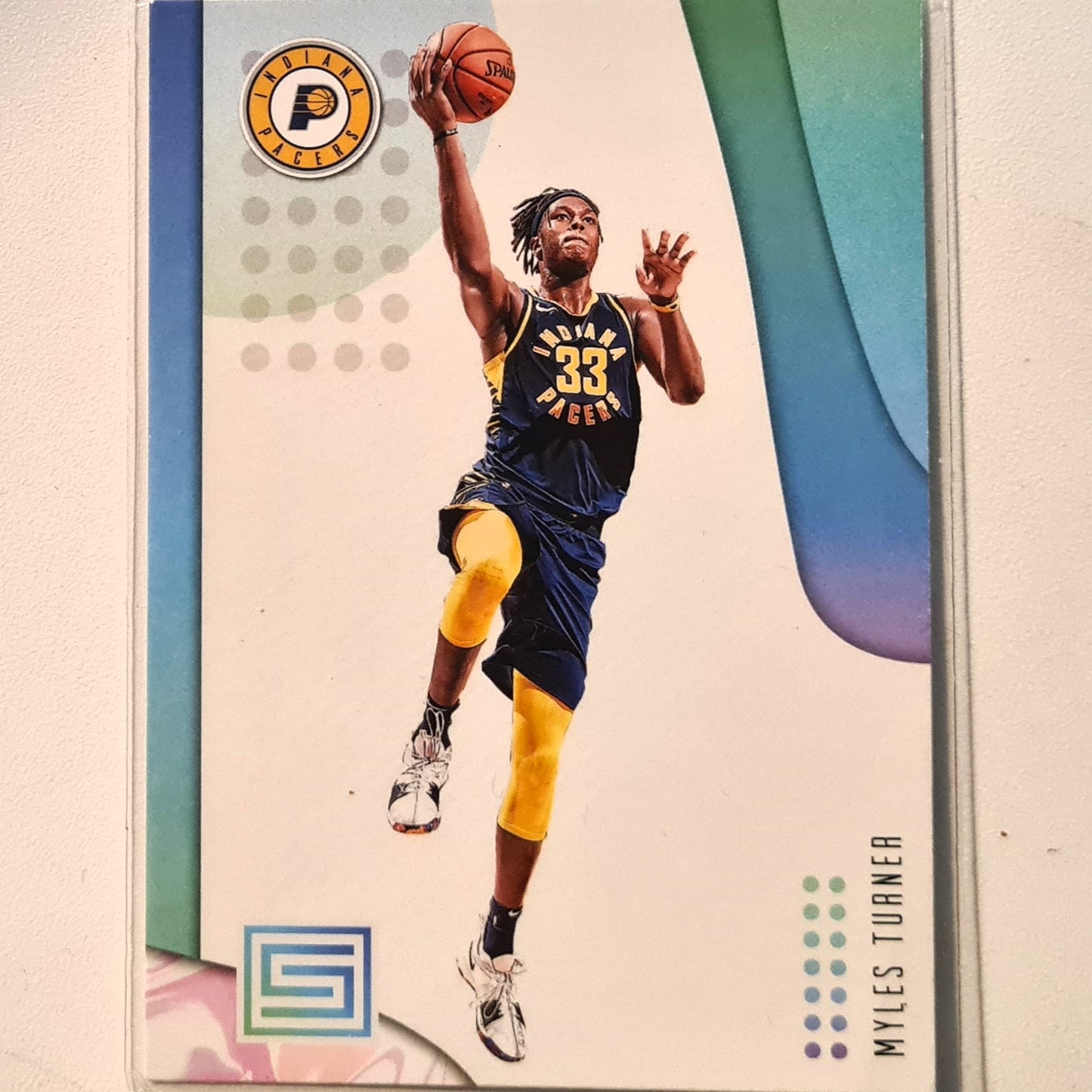 Myles Turner 2018-19 Panini Status #74 NBA Basketball Indiana Pacers Excellent sleeved