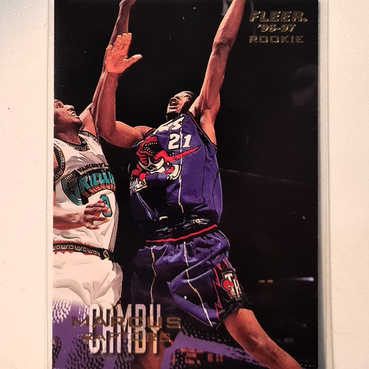 Marcus Camby 1997 Fleer 96-97 Rookie RC #254 NBA Basketball Toronto Raptors Excellent Sleeved