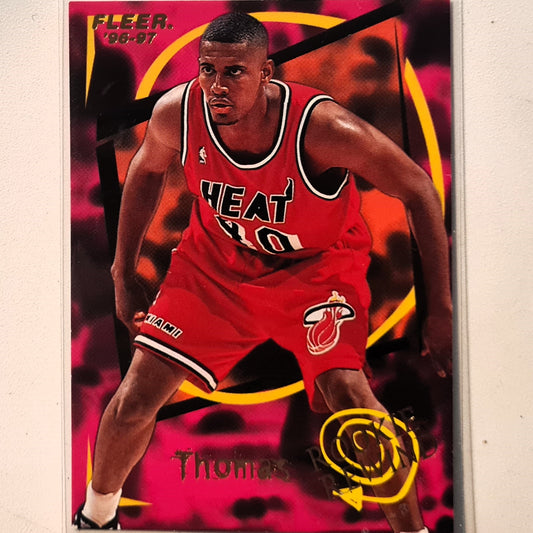 Kurt Thomas 1996 Fleer 96-97 Rookie Rewind 12 of 15 NBA Basketball Miami Heat Excellent Sleeved