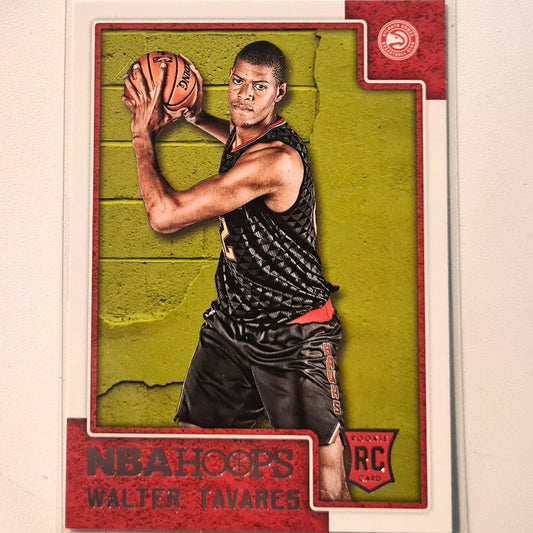 Walter Tavares 2015-16 Panini NBA Hoops Rookie RC #262 NBA Basketball Atlanta Hawks Excellent Sleeved