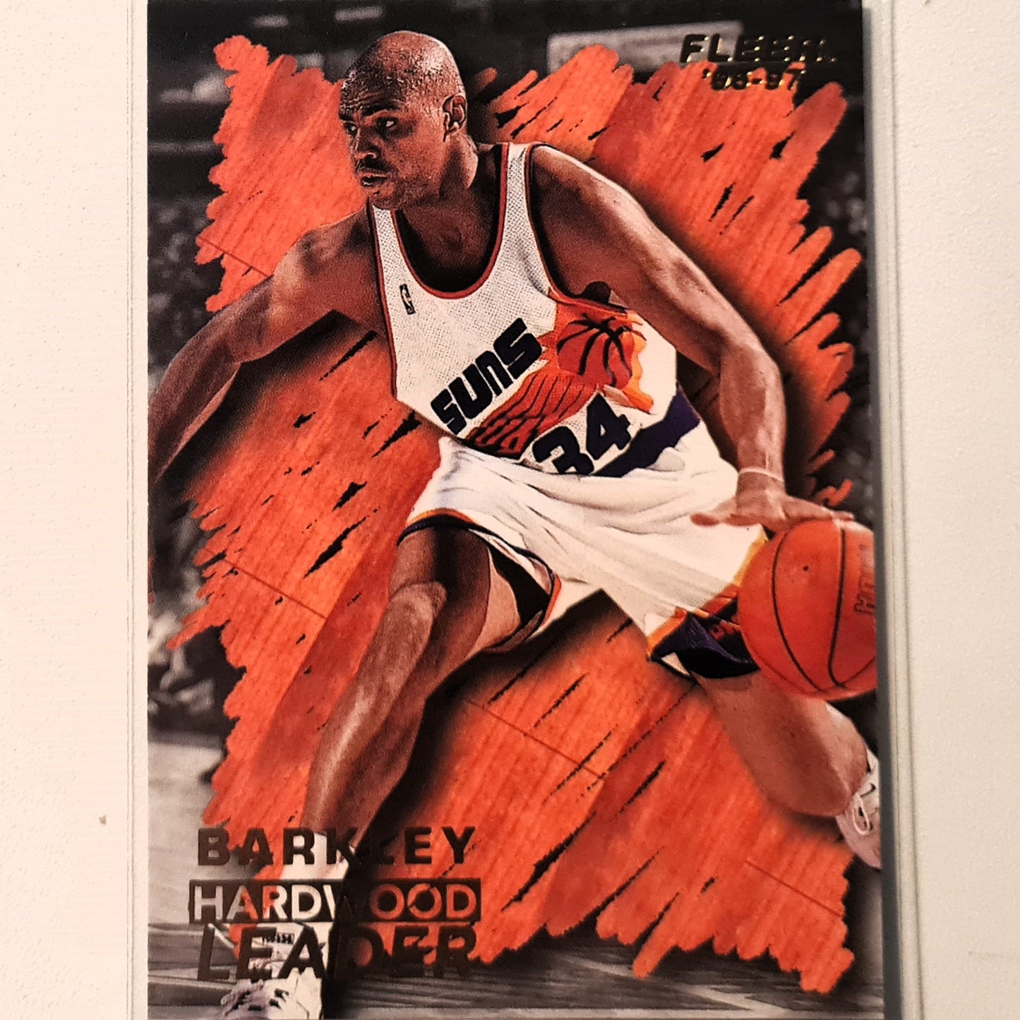 Charles Barkley 1996 Fleer 96-97 Hardwood Leader #140 NBA Basketball Phoenix Suns Excellent sleeved