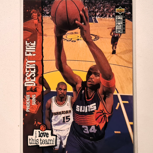 Charles Barkley 1995 Upper Deck i love this team #178 NBA Basketball Phoenix Suns Excellent sleeved