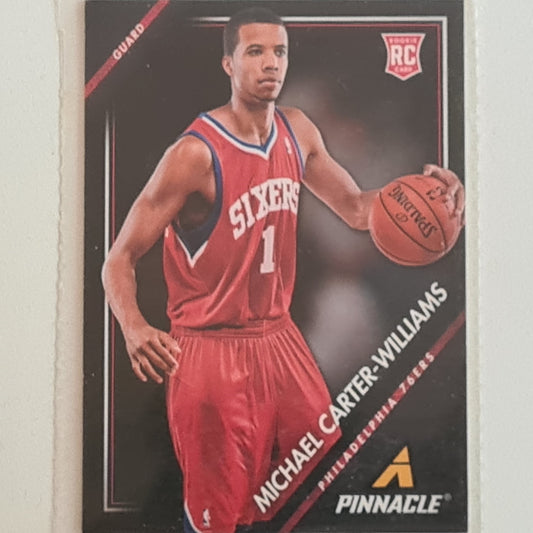 Michael Carter-Williams 2013-14 Panini Pinnacle Rookie RC #42 NBA Philadelphia 76ers very good sleeved