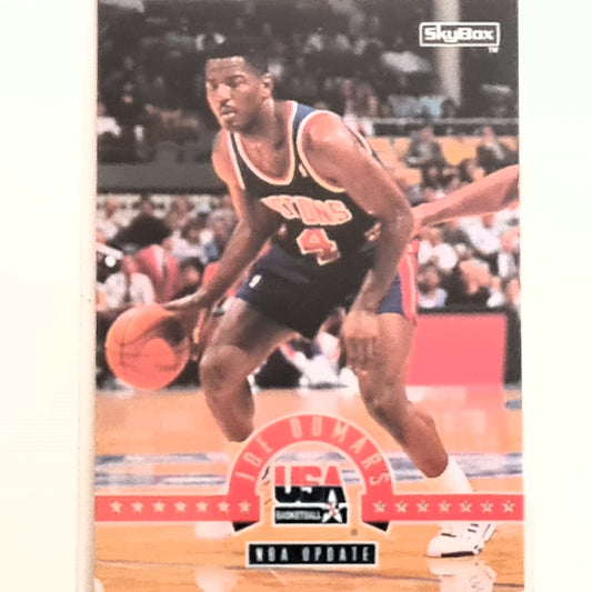 Joe Dumars 1994 Skybox NBA Basketball update #52 NBA Detroit Pistons Excellent sleeved
