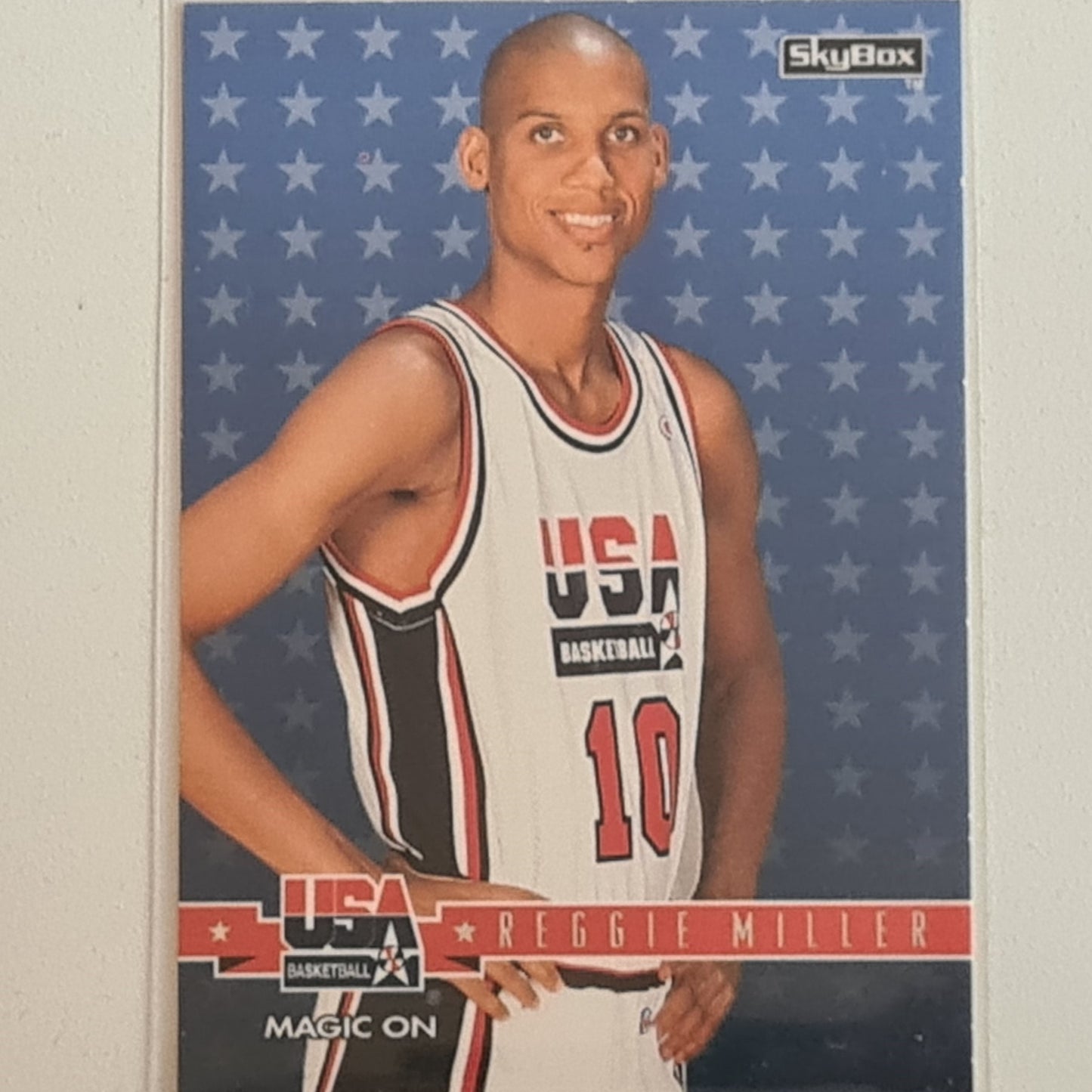 Reggie Miller 1994 Skybox NBA Basketball Magic On #78 NBA Detroit Pistons Excellent sleeved