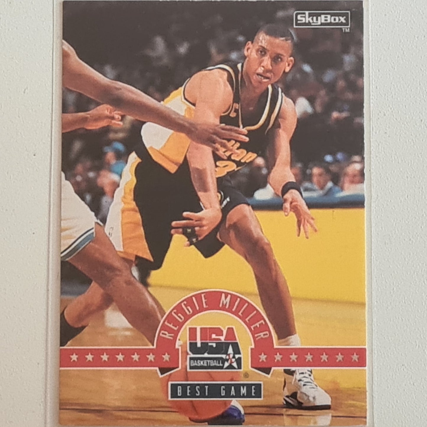 Reggie Miller 1994 Skybox NBA Basketball Best Game #75 NBA Indiana Pacers Excellent sleeved