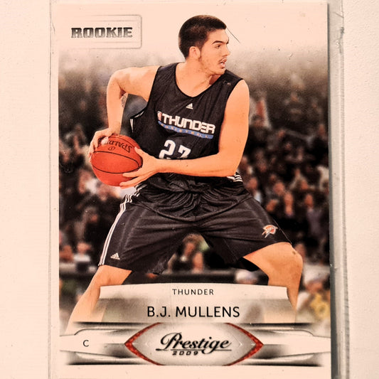 BJ Mullins 2009 Panini Prestige  #174 NBA Basketball Oklahoma city thunder Excellent sleeved