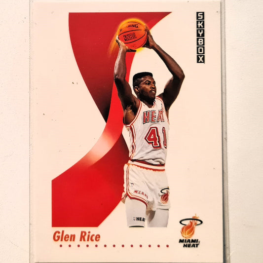 Glen Rice 1991 Skybox  #151 NBA Basketball Miami Heat excellent sleeved