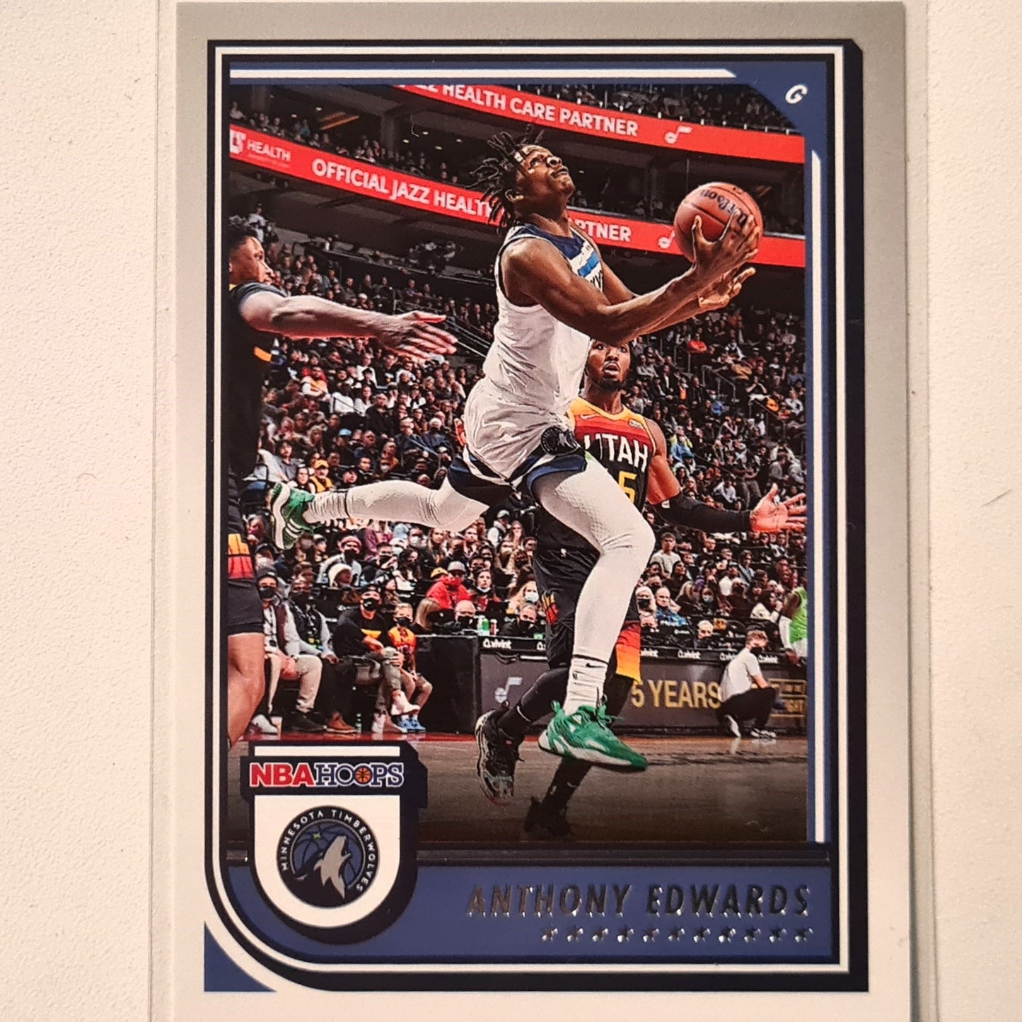 Anthony Edwards 2022-23 Upper-Deck #194 NBA Basketball Minnesota Timberwolves Excellent sleeved