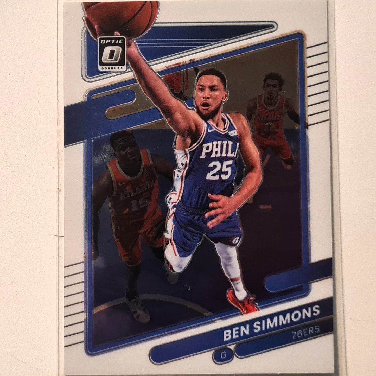 Ben Simmons 2021-22 Panini Donruss Optic #84 NBA Basketball Philadelphia 76ers Excellent/mint sleeved