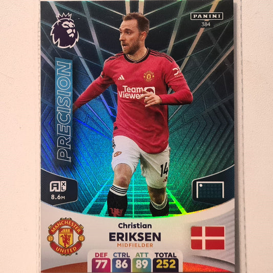 Christian Eriksen 2024 Panini Adrenalyn XL World Class #384 Soccer Football Manchester United United Excellent/mint Sleeved