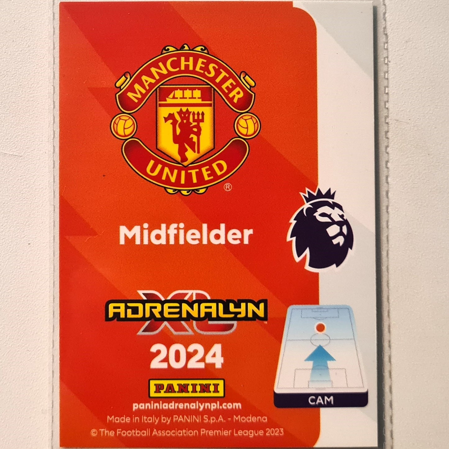 Christian Eriksen 2024 Panini Adrenalyn XL World Class #384 Soccer Football Manchester United United Excellent/mint Sleeved