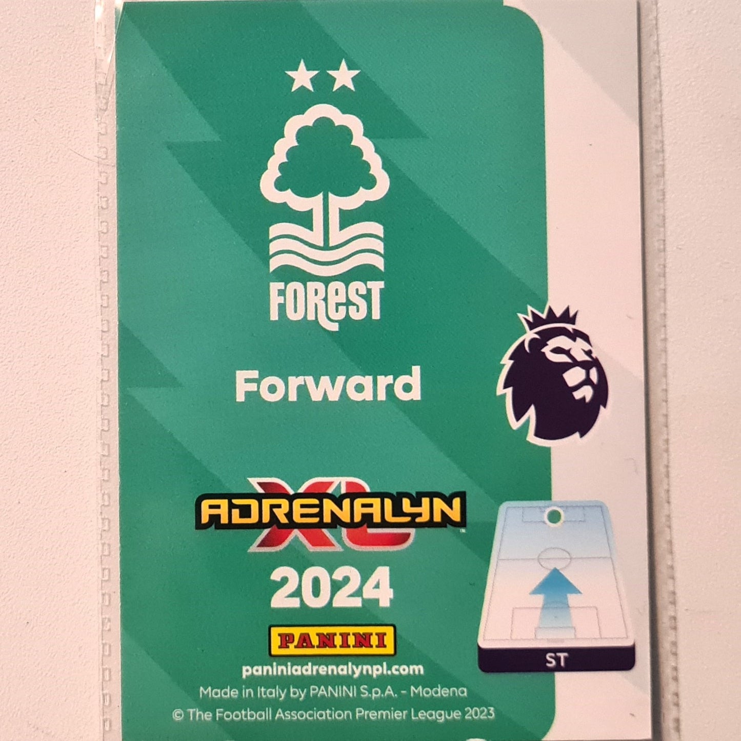 Brennan Johnson 2024 Panini Adrenalyn XL World Class #458 Soccer Football Nottingham Forest Excellent/mint Sleeved