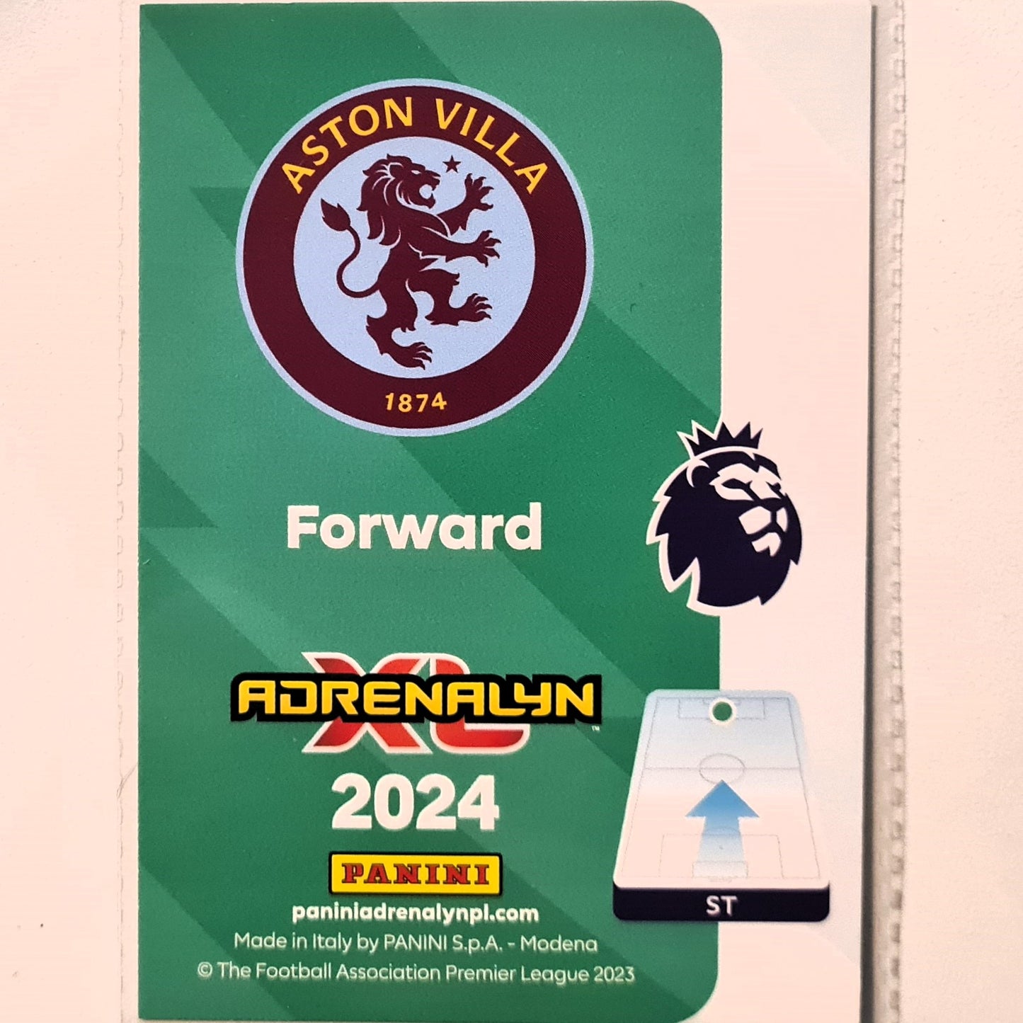 Ollie Watkins 2024 Panini Adrenalyn XL #61 Soccer Football Aston Villa Excellent Sleeved