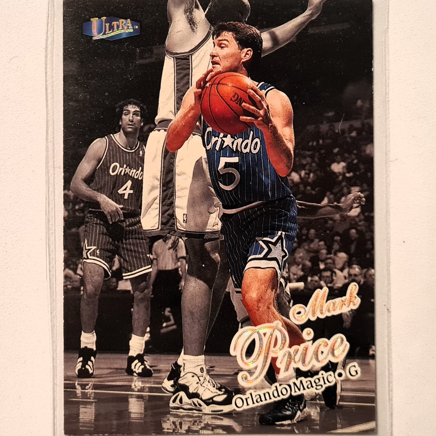 Mark Price 1998 Fleer Ultra gold medallion edition #167G NBA Basketball Orlando Magic very good Sleeved