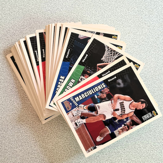 1996 Upper-Deck Basketball cards mixed bundle 50 card job lot #NBA001
