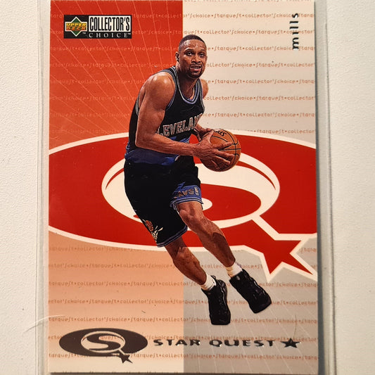 Chris mills 1997 Upper-Deck Star Quest SQ19 NBA Basketball Cleveland Cavaliers Excellent Sleeved