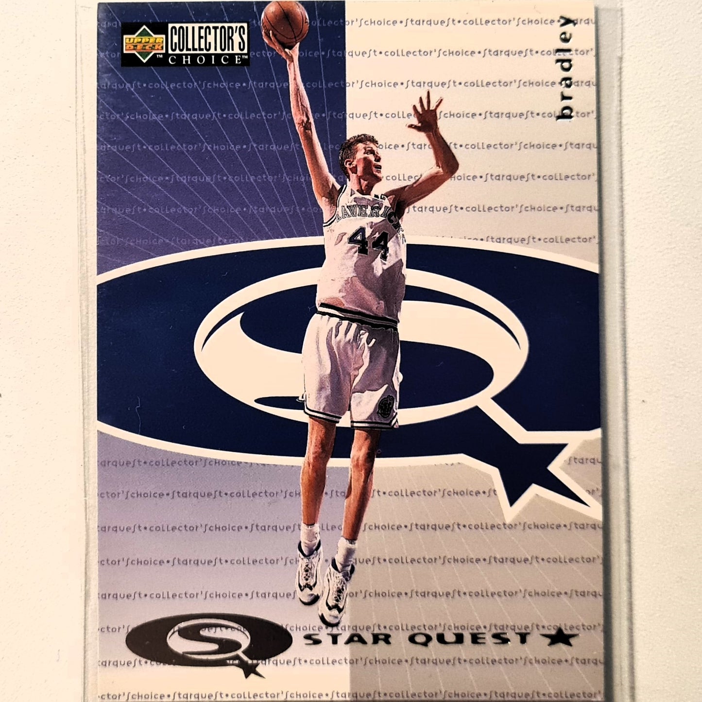 Shawn Bradley 1997 Upper-Deck Star Quest SQ15 NBA Basketball Dallas Mavericks Excellent Sleeved