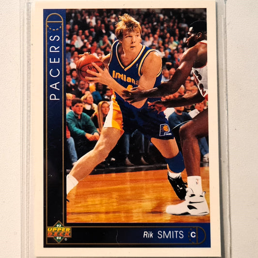 Rik Smits 1993 Upper Deck #132 NBA Basketball Indiana Pacers  Excellent Sleeved