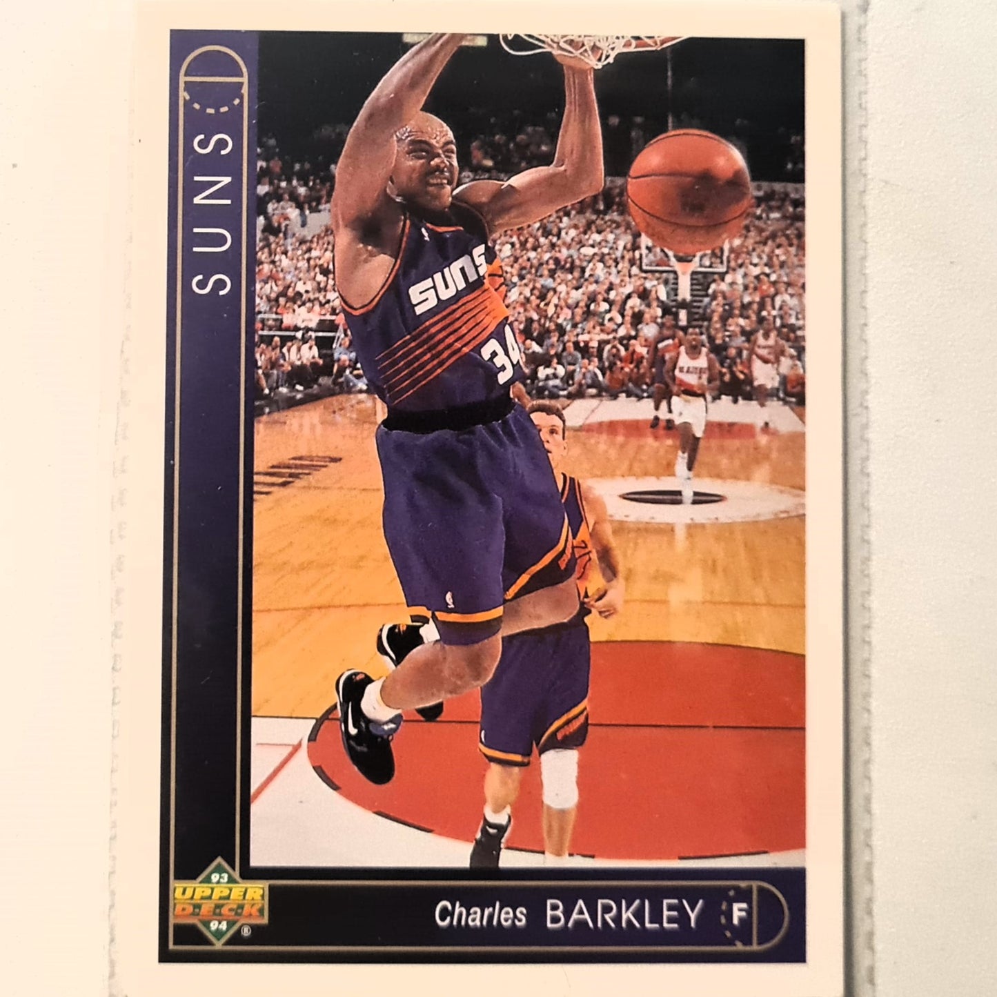 Charles Barkley 1993 Upper Deck #280 NBA Basketball Phoenix Suns Excellent Sleeved