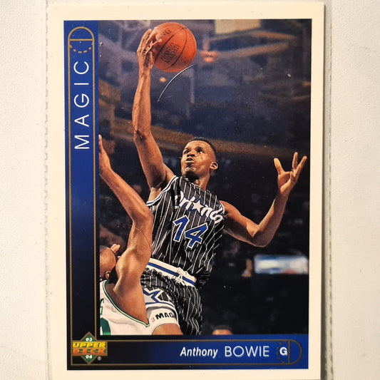 Anthony Brown 1993 Upper Deck #33 NBA Basketball Orlando Magic Excellent Sleeved