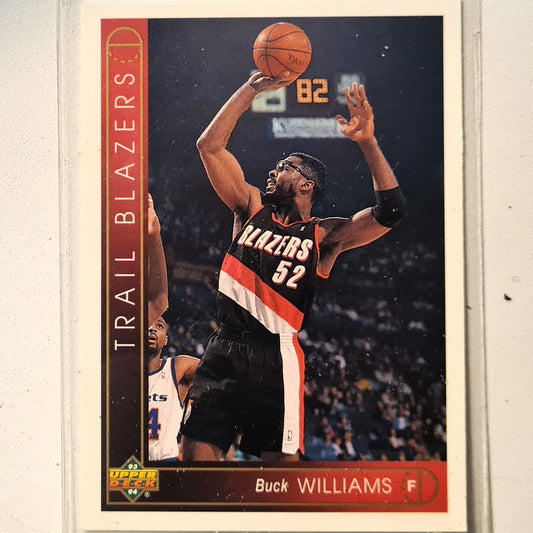 Buck Williams 1993 Upper Deck #148 NBA Basketball Portland Trail Blazers Excellent Sleeved