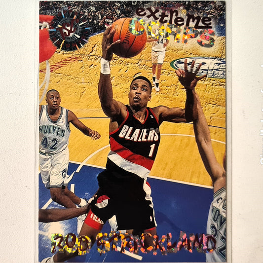 Rod Strickland 1995 Topps stadium club extreme corps #122 NBA Basketball Toronto Trail Blazers Excellent Sleeved