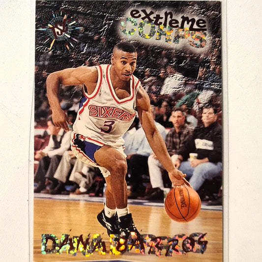 Dana Barros 1995 Topps stadium club extreme corps #120 NBA Basketball Philadelphia 76ers Excellent Sleeved