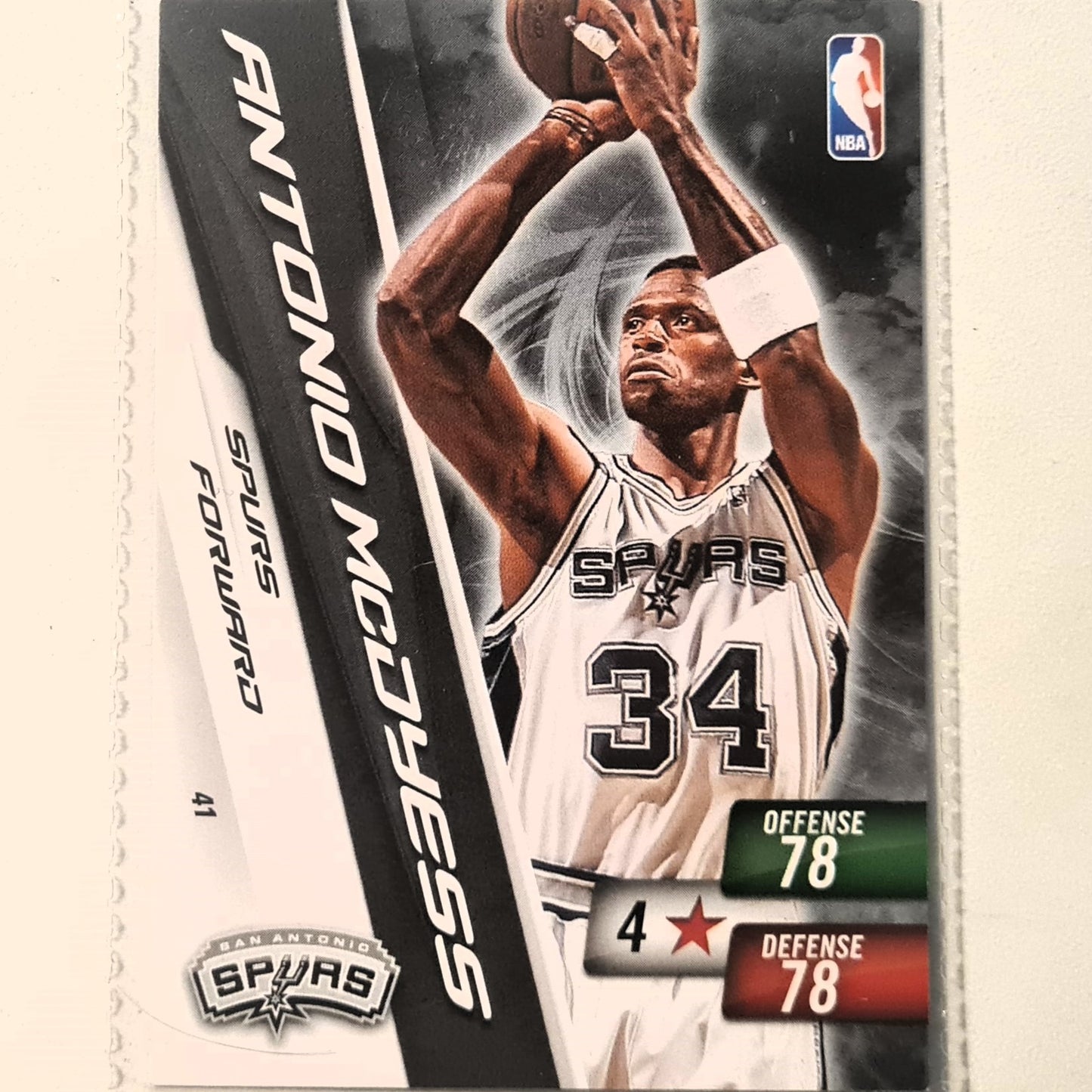 Antonio McDyess 2010-11 Panini Adrenalyn XL #41 NBA Basketball San Antonio Spurs very good Sleeved