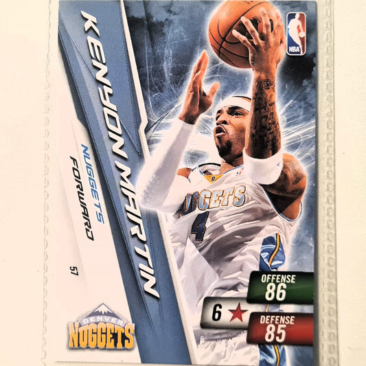 Kenyon Martin 2010-11 Panini Adrenalyn XL #57 NBA Basketball Denver Nuggets very good
