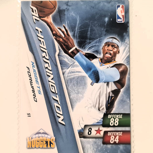 Al Harrington 2010-11 Panini Adrenalyn XL #51 NBA Basketball Denver Nuggets very good sleeved