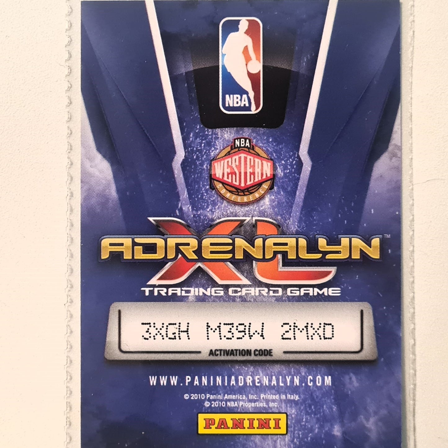 David West 2010-11 Panini Adrenalyn XL #32 NBA Basketball New Orleans Pelicans very good sleeved