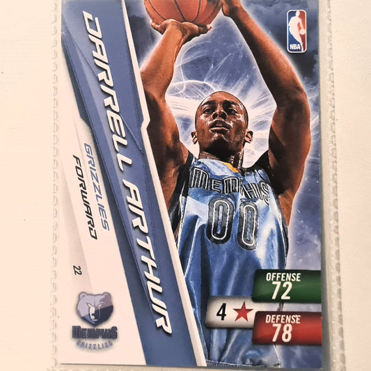 Darrell Arthur 2010-11 Panini Adrenalyn XL #22 NBA Basketball Memphis Grizzlies very good sleeved